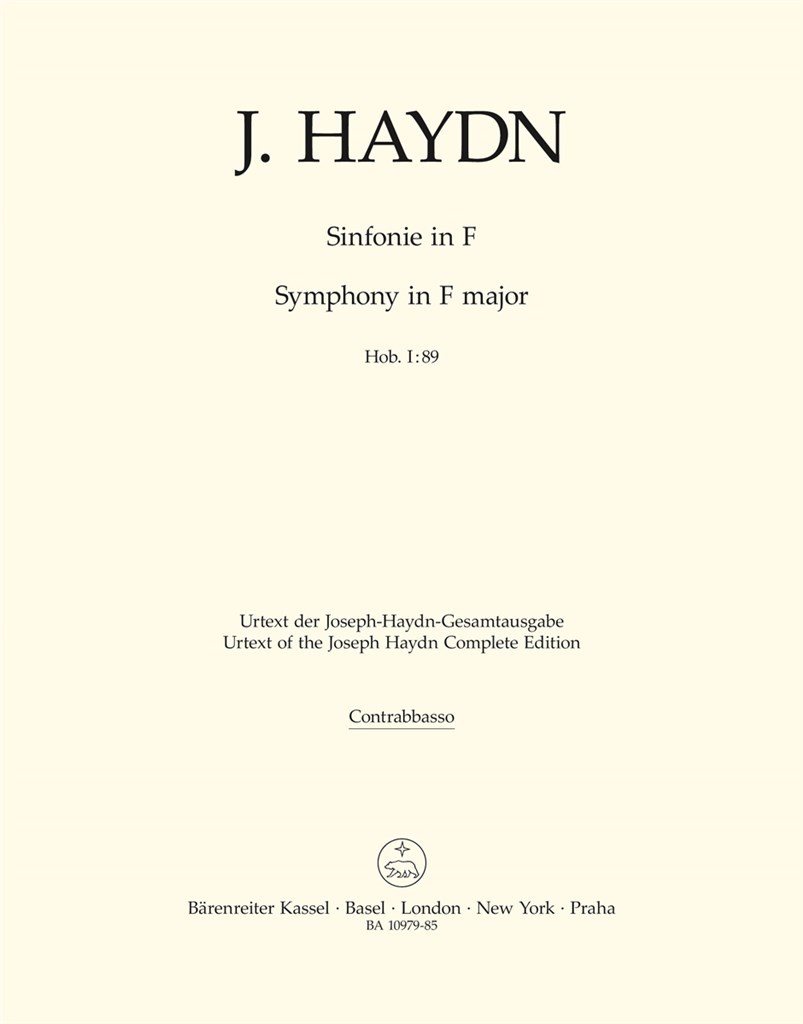 Symphony in F major Hob. I:89